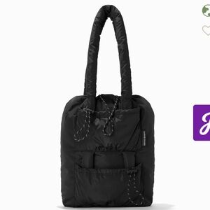 Dagne Dover Kal Drawstring Tote, Black